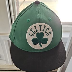Adidas Green and Black Celtics Hat